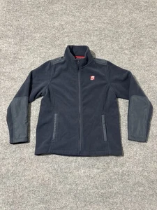 Chick Fil A Oobe Jacket Womens Large Blue Team Style Full Zip Fleece Employee - Picture 1 of 8