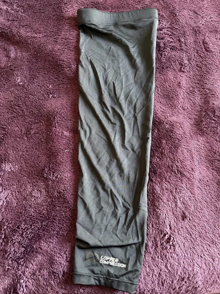 Copper Compression - Men's Full Leg Brace/Compression Sleeve S/M - Image 1 of 3