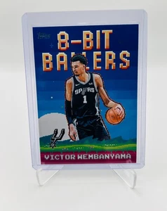VICTOR WEMBANYAMA 8-BIT BALLERS 2025-26 Topps Basketball Target SPURS #8B-4 - Picture 1 of 2