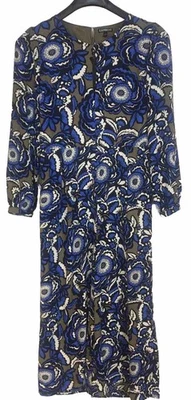 Vestido Culotte Floral Mujer Express De Colección Talla 10 Cerradura Bolsillos Delanteros Traseros NUEVO Foto 1 de 4