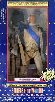 George Washington Soldados del Mundo Comandante en Jefe del Ejército Continental Foto 1 de 2