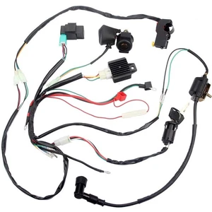 Electric Start Wiring Harness for 50cc-125cc ATV, Dirt Bike, Go Kart, Scooter - Bild 1 von 6