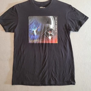Disney Star Wars Men's T-Shirt Size XL Obi-Wan Kenobi Darth Vader vs Kenobi Blk - Picture 1 of 5