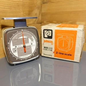 Vintage Pelouze modello Z5 5 libbre. X 1/2 oz. Scala postale - Swanky Barn - Foto 1 di 12