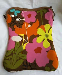 BUILT + French Bull Neoprene Floral Portable DVD & Notebook Sleeve 10" - Picture 1 of 4