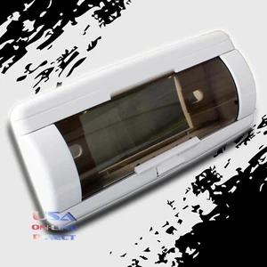 Cubierta de carcasa universal impermeable para radio marina blanca entrada puerta automática - Imagen 1 de 1