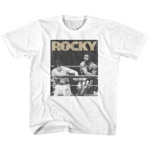 Rocky & Apollo Creed In The Ring Youth T Shirt 2T-YXL - Picture 1 of 3