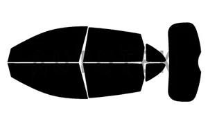 PreCut All Side Window Premium Film For Nissan Rogue Select 2014-2016 Glass Tint - Picture 1 of 10