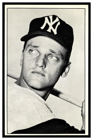 ROGER MARIS POSTCARD NY YANKEES BASEBALL PHOTO UNION NOVELTY COMPANY HR KING!! Cover
