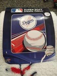 Dodgers baseball's MLB Super Soft Plush Throw Blanket 50"x60" world series - Picture 1 of 4