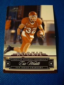 2007 ERIC WEDDLE PLAYOFF PRESTIGE NFL ROOKIE CARD RC #237 CHARGERS RAVENS UTAH - Picture 1 of 2