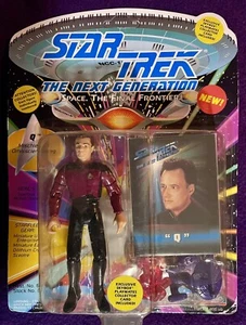 Uniforme de colección Star Trek Q The Next Generation de la Flota Estelar Compañeros de Juego, Nuevo en Caja - Imagen 1 de 2