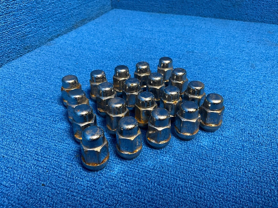 2013 - 2016 FORD FUSION  WHEEL LUG NUT BOLT COVER CAP  SET OF 20 OEM 12x1.5 mm - Image 1 of 4
