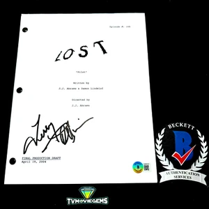 SCENEGGIATURA EPISODIO PILOT TV LOST FIRMATA TERRY O'QUINN con BECKETT BAS COA - Foto 1 di 2
