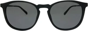 LOCAL SUPPLY METRO POLARISIERTE SONNENBRILLE MATTSCHWARZES GESTELL SCHWARZE GLÄSER BKM25 - Bild 1 von 4