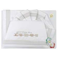 Set lenzuola per culla lettino La Fatina 04135BG