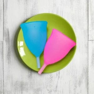 Portable Menstrual Cup Medical Silicone Leak-proof Lady Women Menstrual Period C - Picture 1 of 6