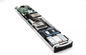 HP ProLiant BL35P G1 AMD 2.4GHz 2MB SAS Blade Server P/N: 394876-B21 Tested - Picture 1 of 5