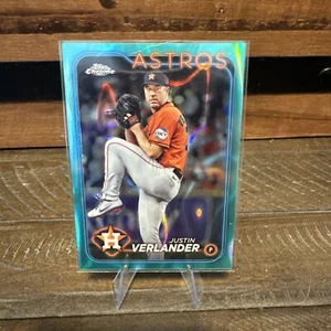 Justin Verlander - /199 Aqua RayWave - 2024 Topps Cromo - Imagen 1 de 6
