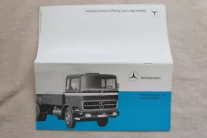 32B 730 1966 Mercedes LKW Nutzfahrzeug 406 408 710 911 1113 1418 1918 Prospekt - Bild 1 von 11