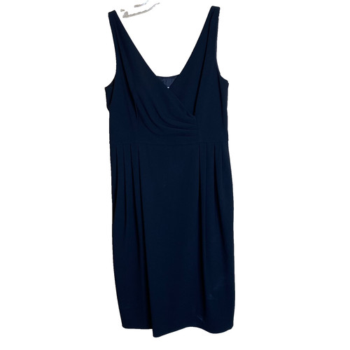 abito moschino economico e chic taglia 10 nero smanicato scollo a v italia