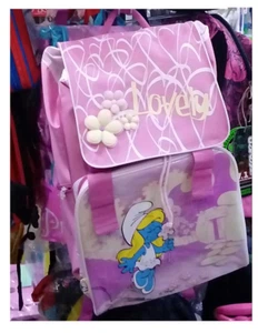 I Puffi zaino Estensibile puffetta scuola ALTA QUALITà smurf quality high - Imagen 1 de 1