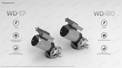 WarpAstron WD-20 Mount WD-17 Mount Direct drive strain wave equatorial mount - Image 1 of 4