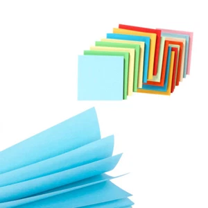 500 PCS Colored Paper Origami Colorful Construction Office Child - Picture 1 of 11