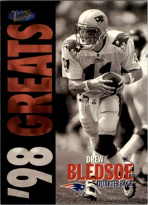 1998 Fleer Ultra #368 Drew Bledsoe WSU New England Patriots Football Card Base - Picture 1 of 2