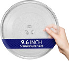 Universal 9.6-Inch Small Microwave Glass Plate Replacement - Rotating Dish