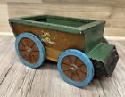 Vintage Scratch Built Horse Cart - Planter - Display - Wooden Toy