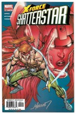X-Force Shatterstar 2 Signed Marat Mychaels Autographed Marvel Combined Shipping