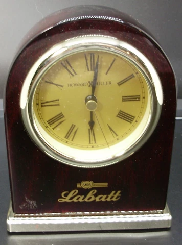 Howard Miller 645-287 Desk Top Clock - Advertising Labatt USA Cover