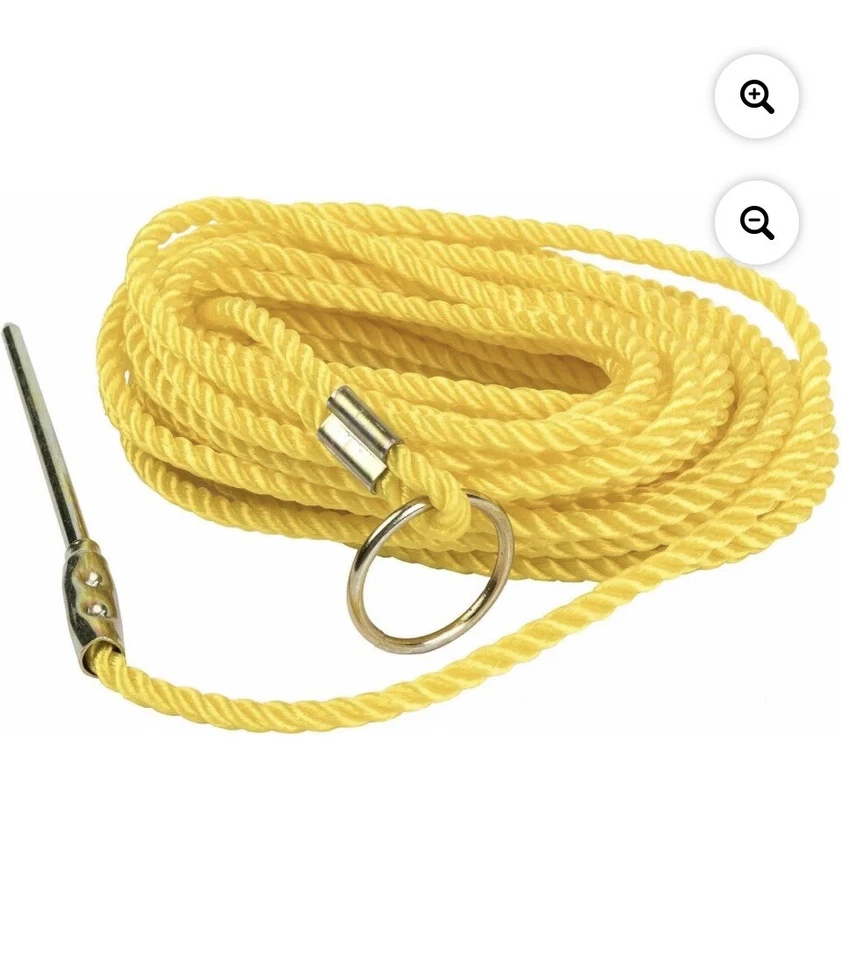 Cuerda de polietileno de alta resistencia, 25 pies Equipo de pesca de línea de pesca de fácil cuerda Foto 1 de 1