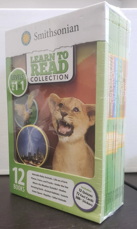 Smithsonian Learn to Read Collection - Level PRE 1 to 1 - 12 BOOKS - Image 1 of 1