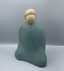 1984 JACK BLACK NAVAJO POTTERY WOMAN KNEELING  NATIVE AMERICAN SIGNED EUC - Picture 1 of 5