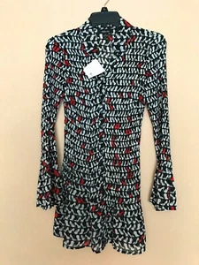 Style&Co Wome's Vestido Multicolor de Manga Larga Talla S - Imagen 1 de 2