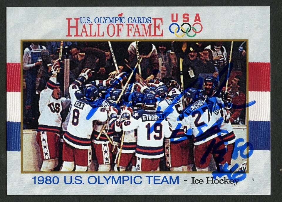 Tarjeta del Salón de la Fama Olímpico Impel 1991 autografiada firmada por Bill Baker #69 Foto 1 de 1