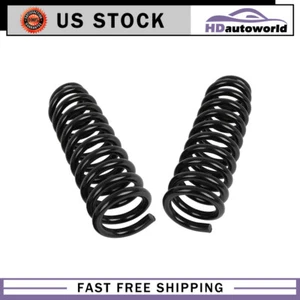 Set of 2 Front Coil Springs For 2004-2018 Ford F-150 2006 - 2008 Lincoln Mark LT - Picture 1 of 6
