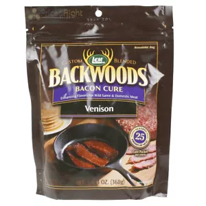 Backwoods 13 Oz Venison Bacon Seasoning Cure Packet Makes 25 Lbs of Meat 9137 - Picture 1 of 6