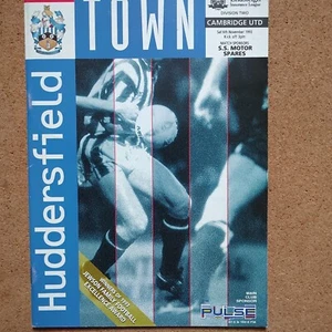 Huddersfield Town Vs Cambridge United 1993 Football Programme - Picture 1 of 2