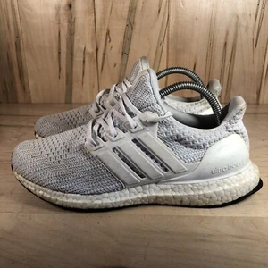 Adidas UltraBoost Womens Triple White Running Shoes Sneakers Size 9 US BB6308 - Picture 1 of 12