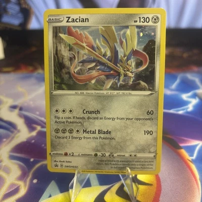Zacian SWSH033 SWSH: Sword & Shield Promo Cards Holo - Image 1 of 3