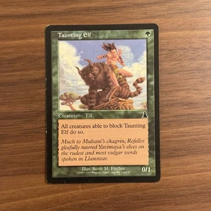 Taunting Elf MP Urza's Destiny 1999 Magic: the Gathering Card - Picture 1 of 1
