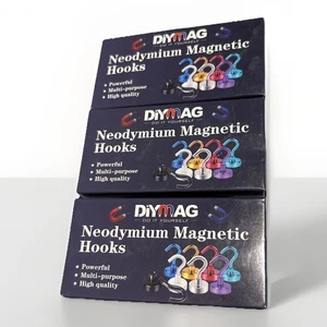 Dymag Ganci Magnetici al Neodimio Confezione da 20 Set da 3 - 60 Totali - Foto 1 di 2