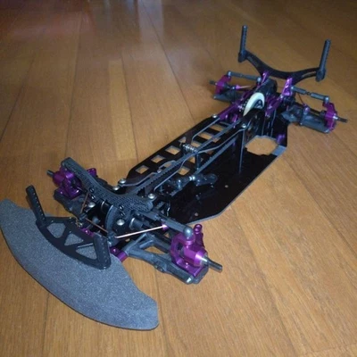 HPI Cyclone RC Car Fibra di Carbonio Telaio Scala 1/10 Racing RC Parts - Immagine 1 di 4