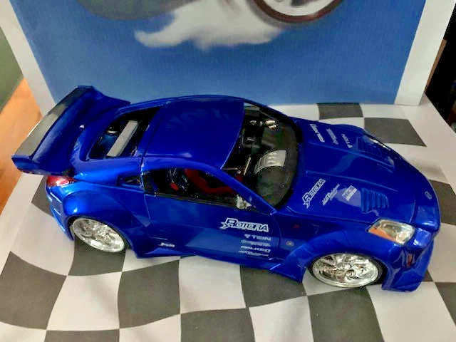 Jada Toys 2004 Import Racer 1/24 #50990-9 Nissan 350Z  Z BLUE See Desc - Image 1 of 2