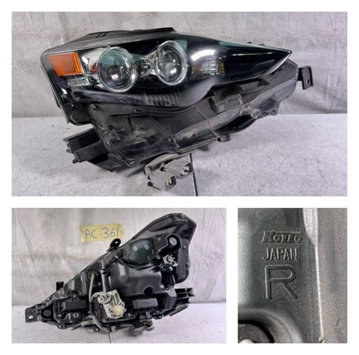 2014 2015 2016 Lexus IS250 IS350 DERECHO OEM faro halógeno LED proyector doble Foto 1 de 4
