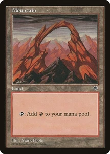 20x Mountain #345 - TMP Tempest Basic Land MTG Magic PL - Bild 1 von 1