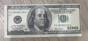 2003 $100 Federal Reserve Note – Major Dual-Side Misalignment Error – Rare! - Picture 1 of 3